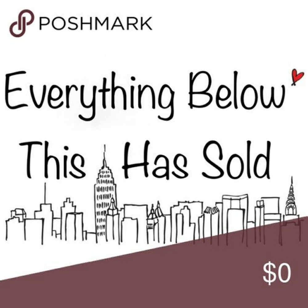 Everything below this has sold