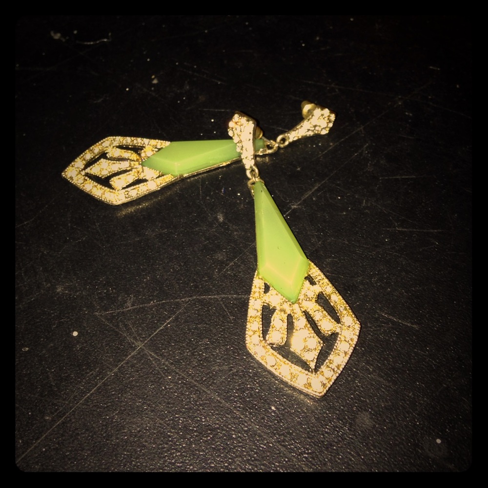 Beautiful Aqua Earrings