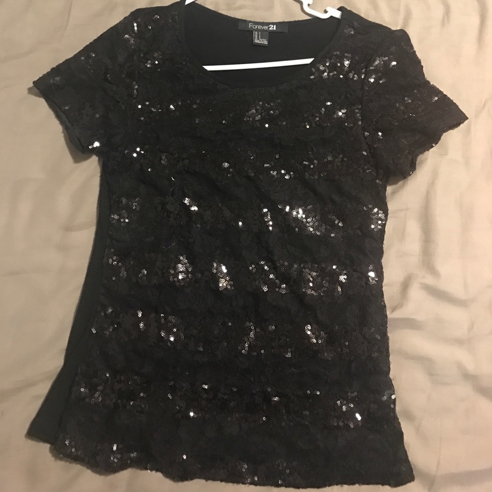 Sequin top