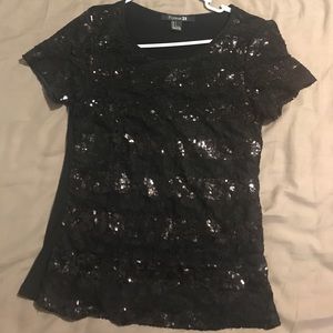 Sequin top