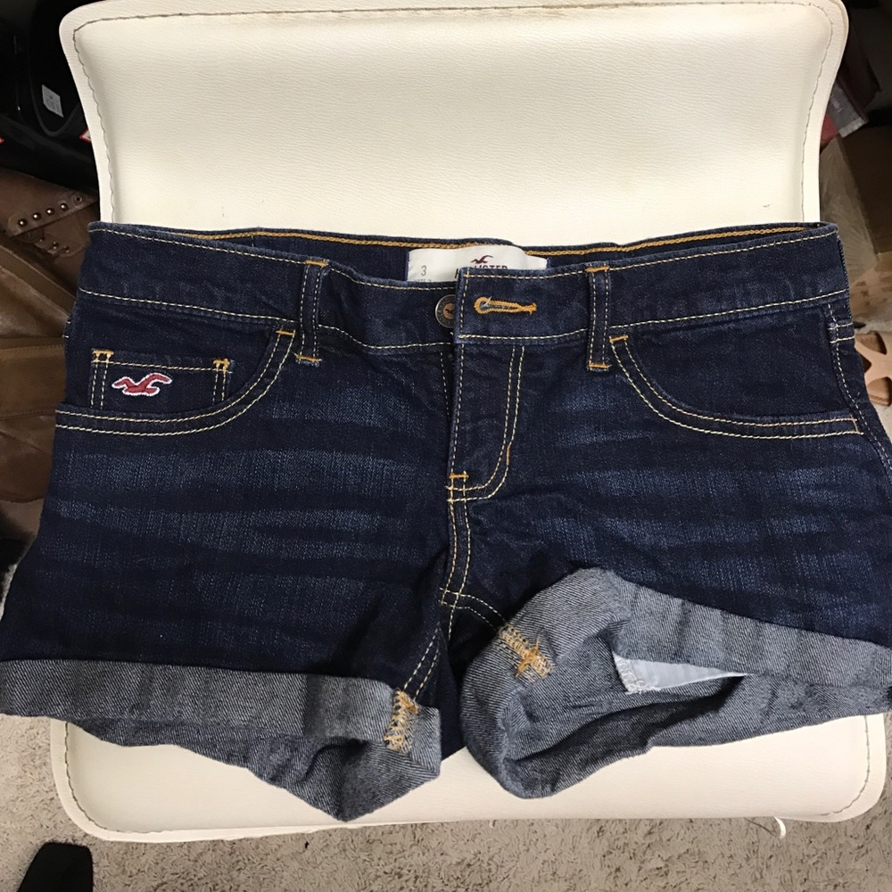 Hollister jean shorts
