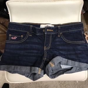Hollister jean shorts