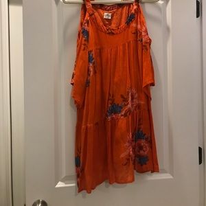 Orange dress