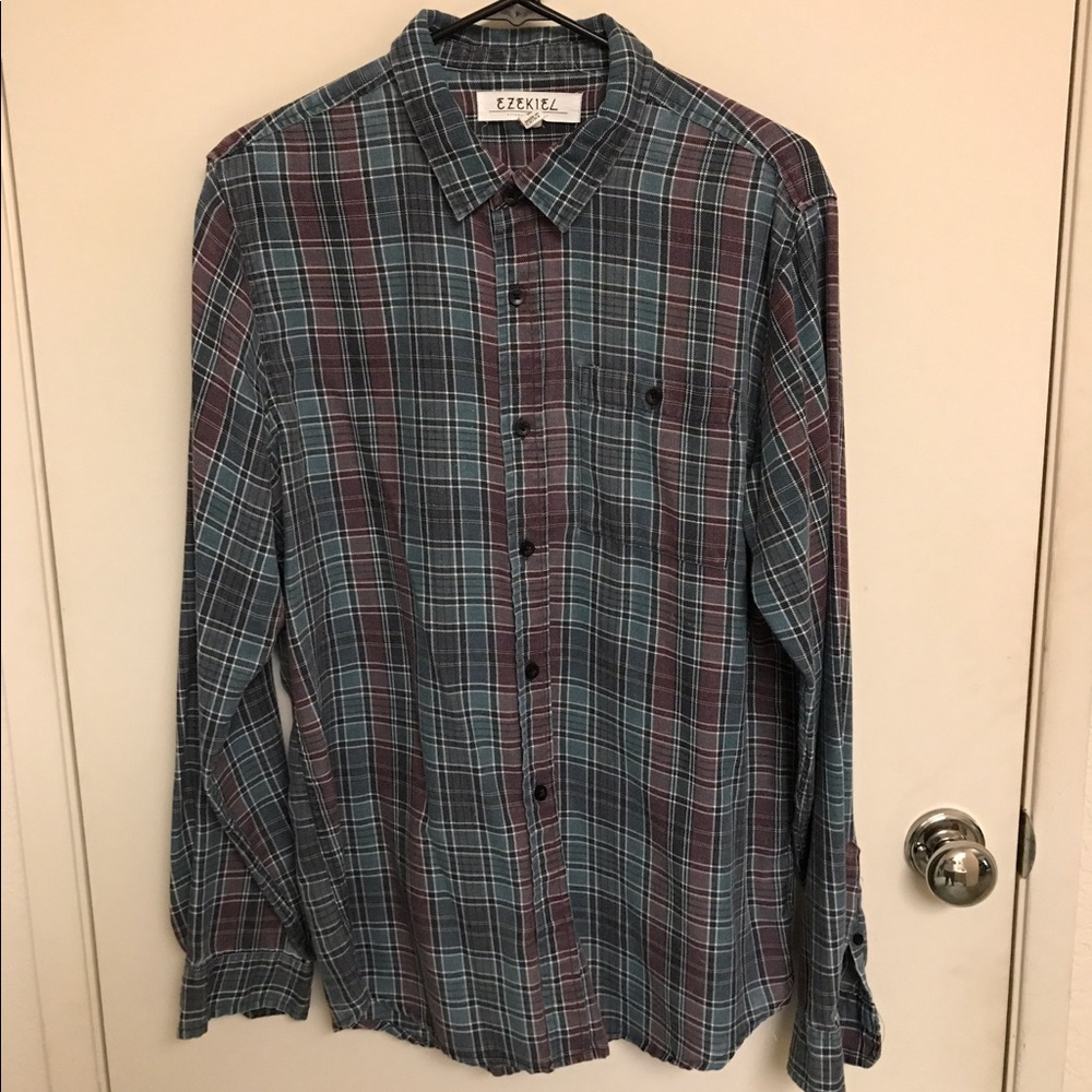 Ezekiel plaid shirt