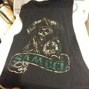 Sons of anarchy Belfast mens tank top