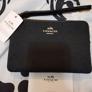 Final mark down....Coach wristlet card/coin wallet