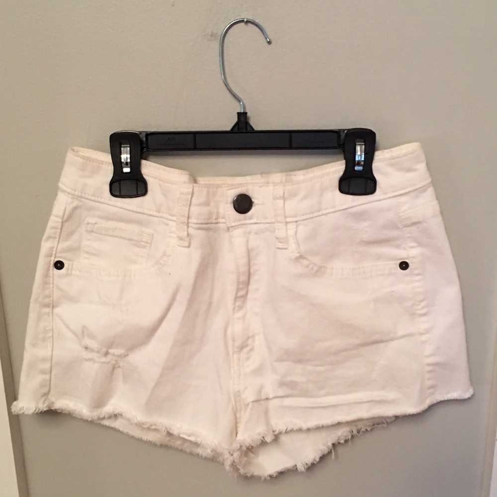 Mossimo white Jean shorts