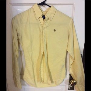 ralph lauren slim fit, long-sleeves oxford