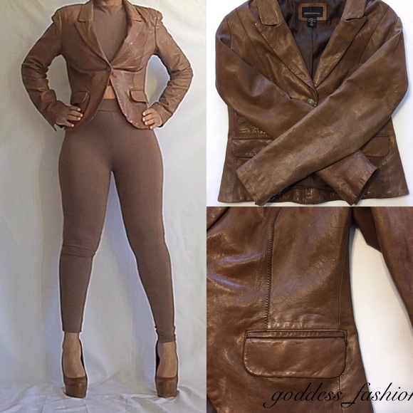 Moda International Jackets & Blazers - One Day Sale ❤️100% Leather jacket