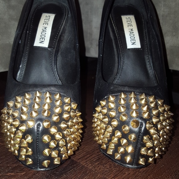 Steve Madden Rock Studded Heels - Picture 4 of 7