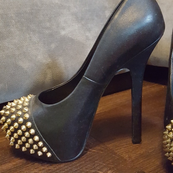 Steve Madden Rock Studded Heels - Picture 5 of 7