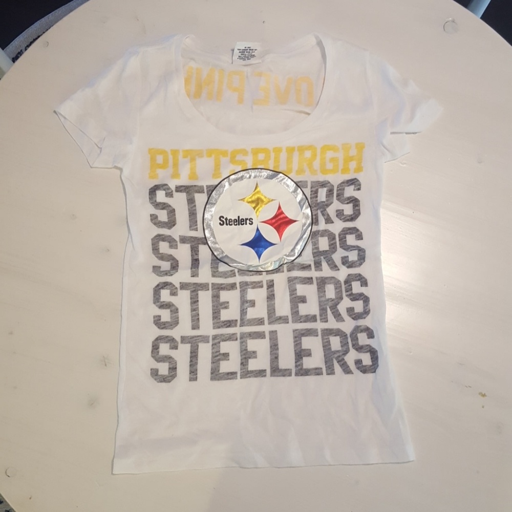 Victorias Secret Steelers Burnout Tee