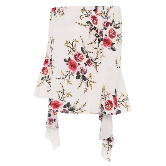 ‼️PRICE FIRM LAST CALL Crepe Off The Shoulder Top - Picture 4 of 6