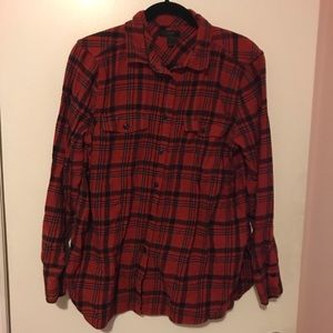 J. Crew Boyfriend Style Flannel Shirt