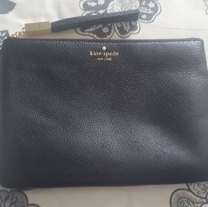 Kate Spade Gia Gray Street Large Black Pouch