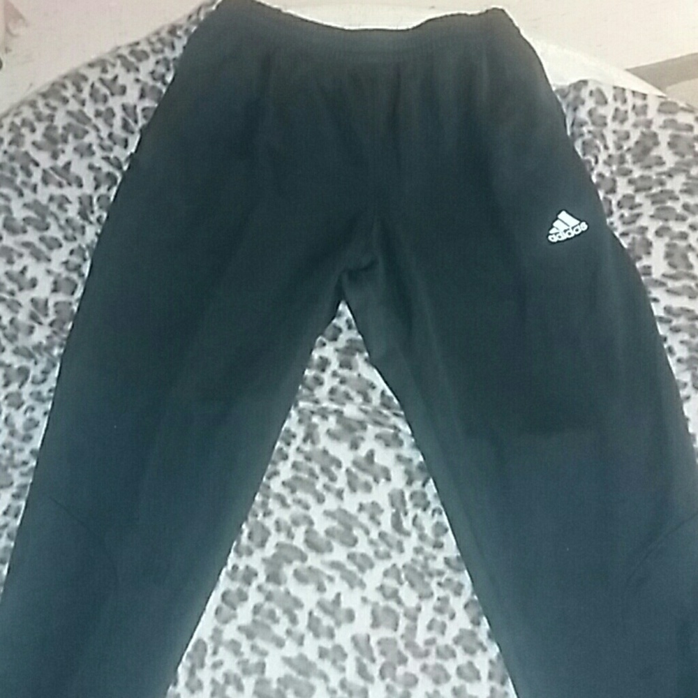 Adidas track skinny leg pants