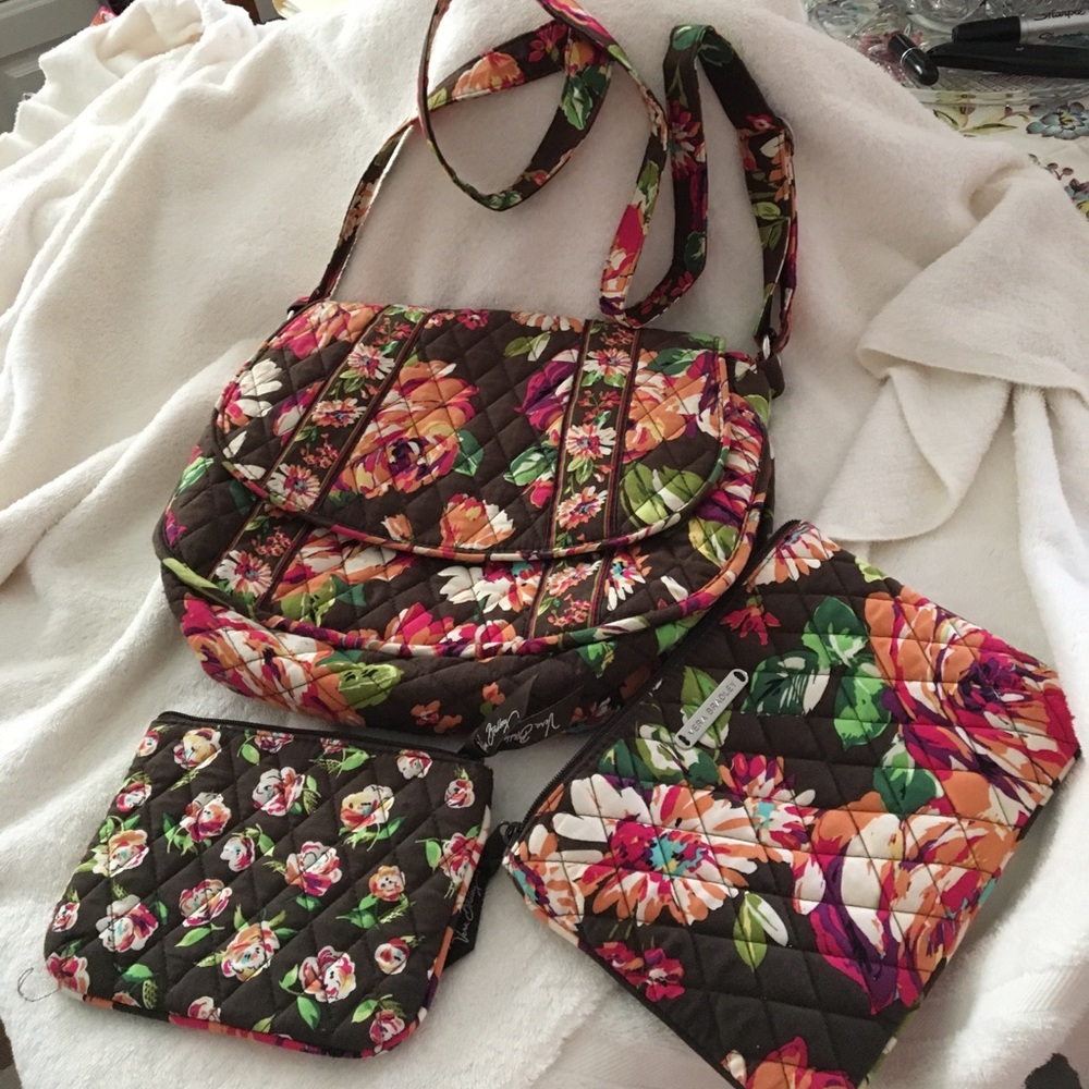 Vera Bradley English Rose Saddle Up