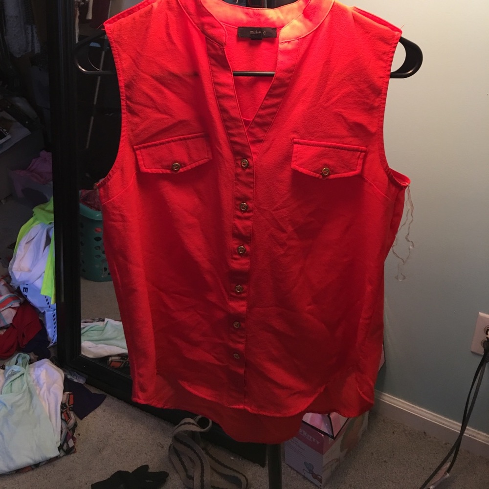 Coral Tank top