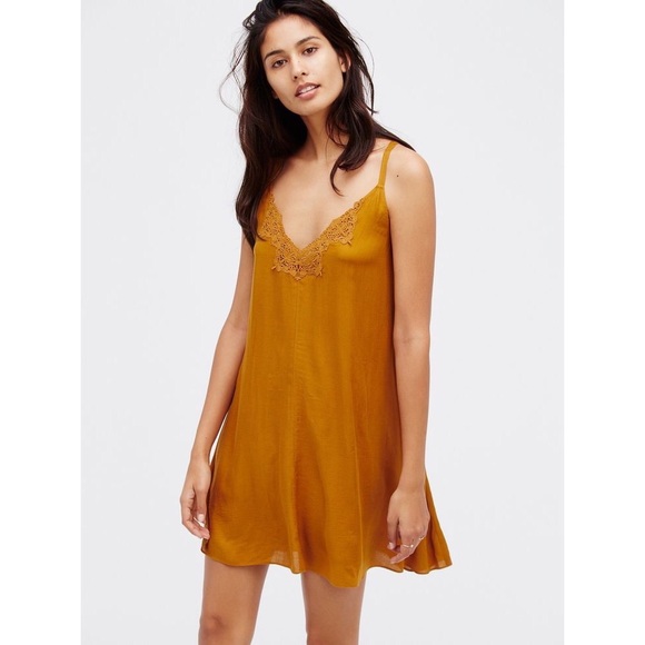 Free People Dresses & Skirts - Free People Kendall Trapeze Slip (NWOT)