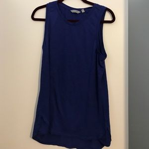 Sleeveless blue tank by athleta