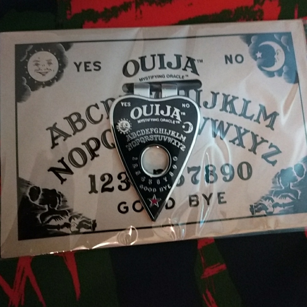 Ouija board money clip