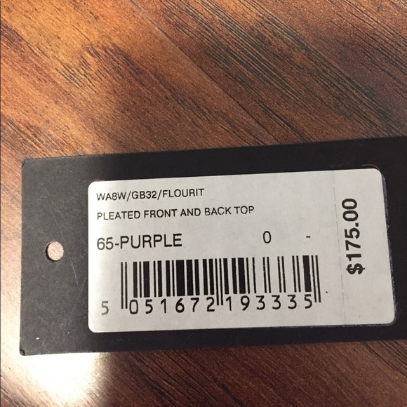 Ted Baker pleated top - Picture 7 of 8