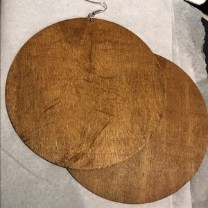 Wooden earrings