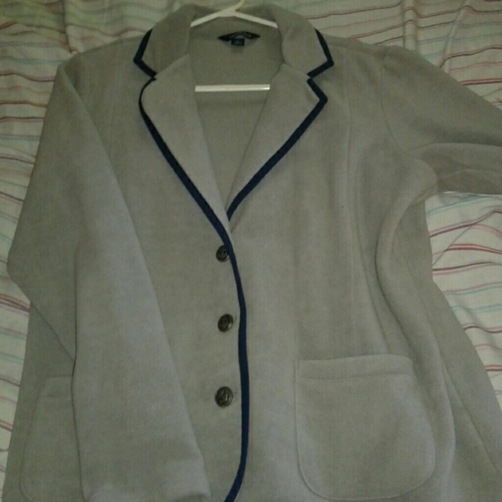 Land's End Fleece Blazer