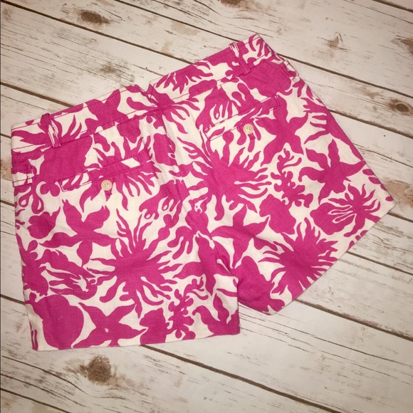 Adorable J. Crew Shorts Sz 4 City Fit 100% Linen - Picture 3 of 5