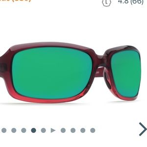 Costa Del Mar Isabela Pomegranate Green 580G