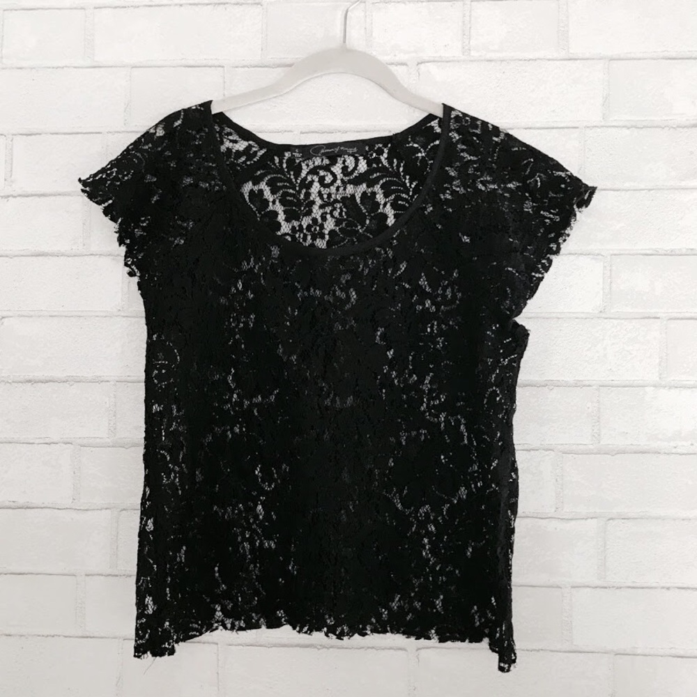 Patterson J. Kincaid Originals Lace Top Size Small
