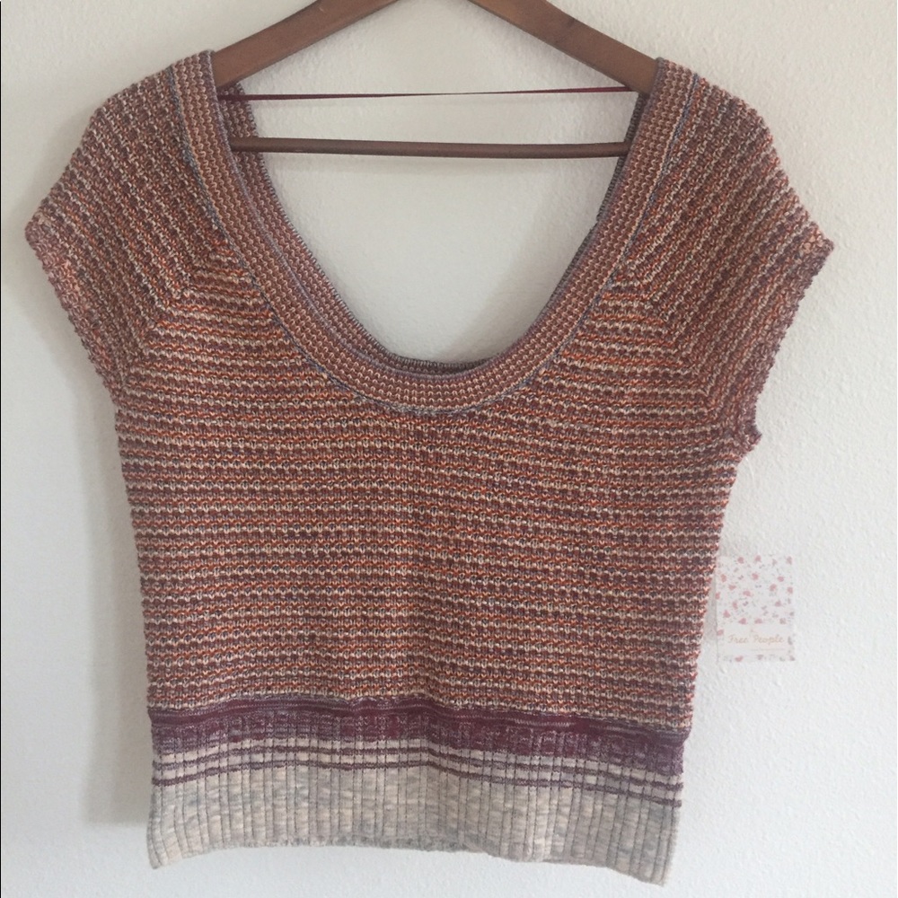 Free People Knit top Medium NWT