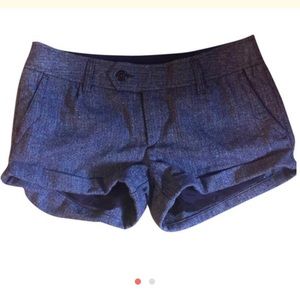 American Eagle Tweed Purple Shorts