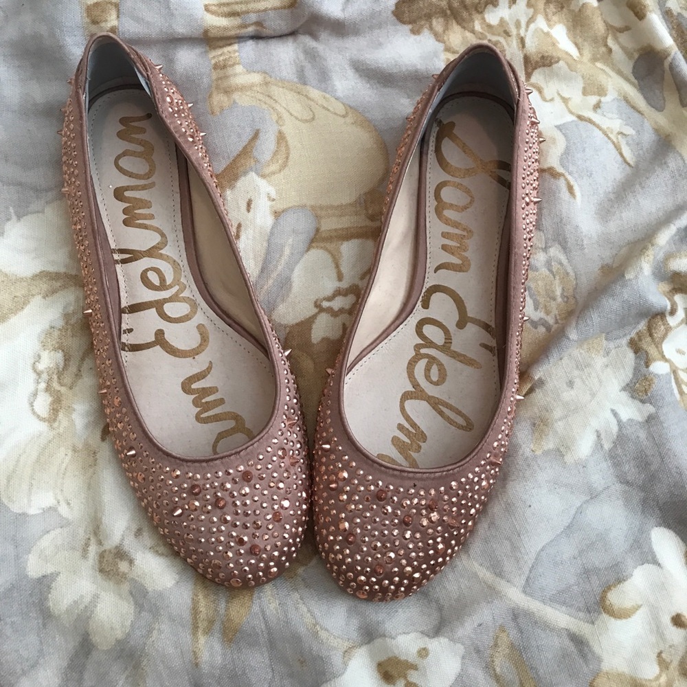 Jolie beaded studded flats