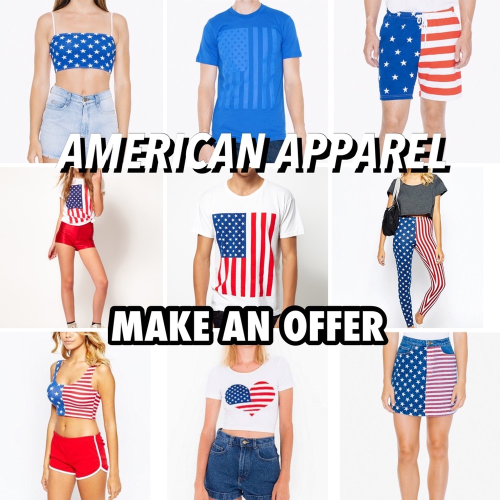 MAKE AN OFFER 😊🇺🇸 US Flag Multiple Styles