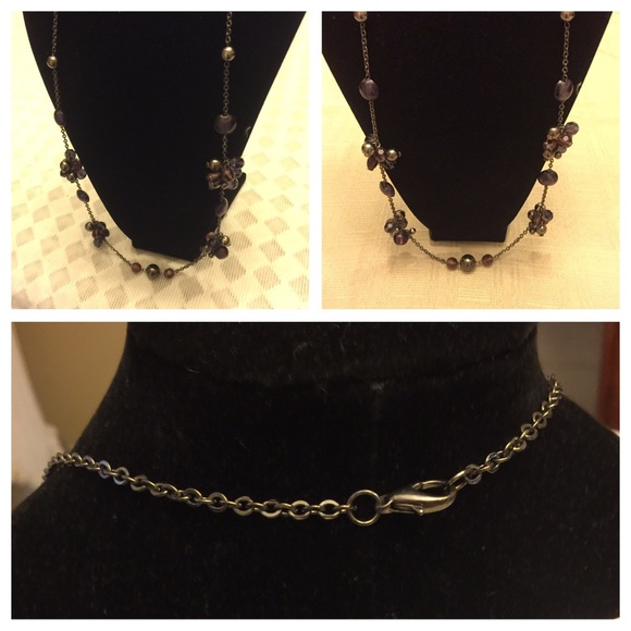 Unkown Jewelry - Lovely Grape Seed 🍇 long necklace