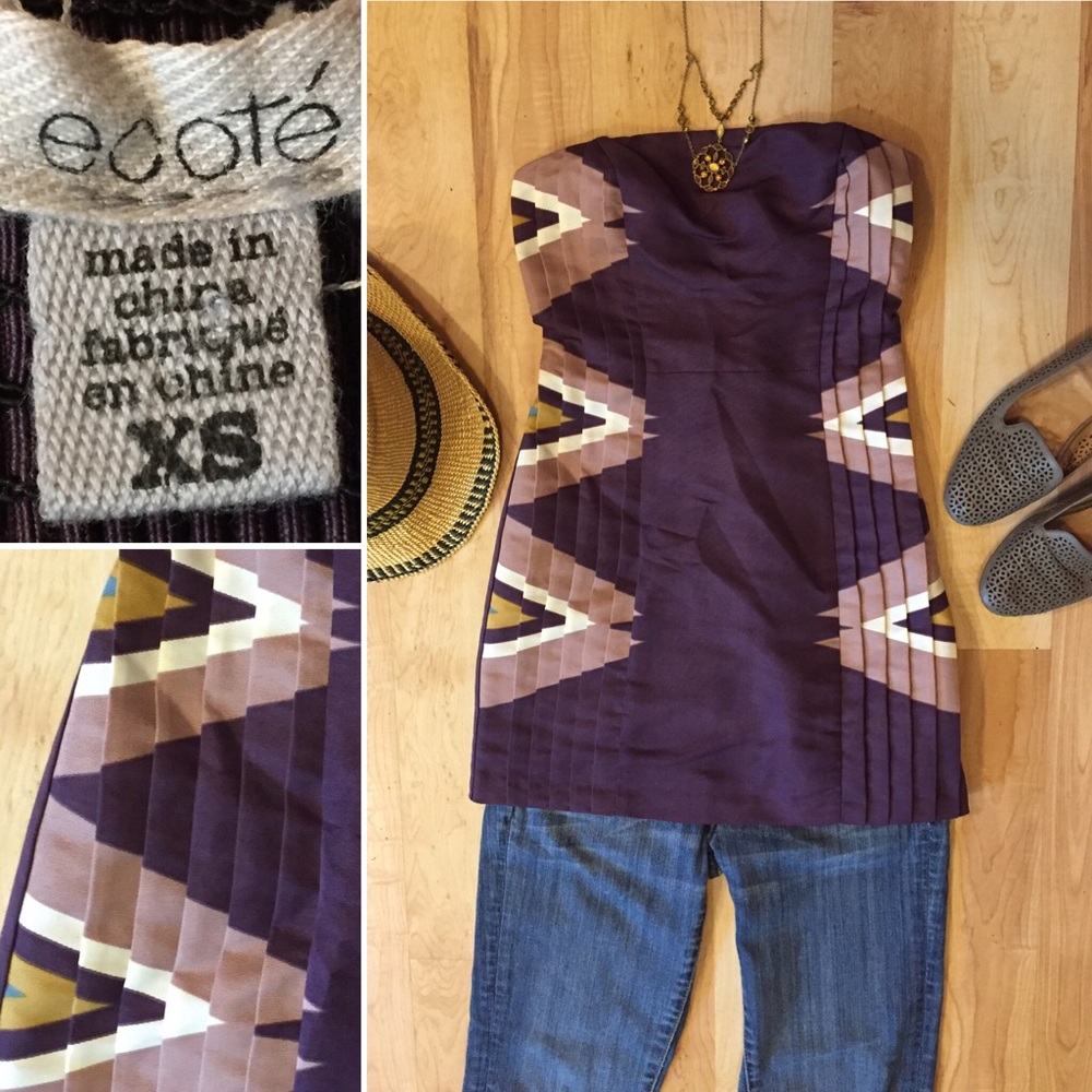 Urban Outfitters Ecote Strapless Top Size XS