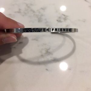 Mantra Band Silver Bracelet