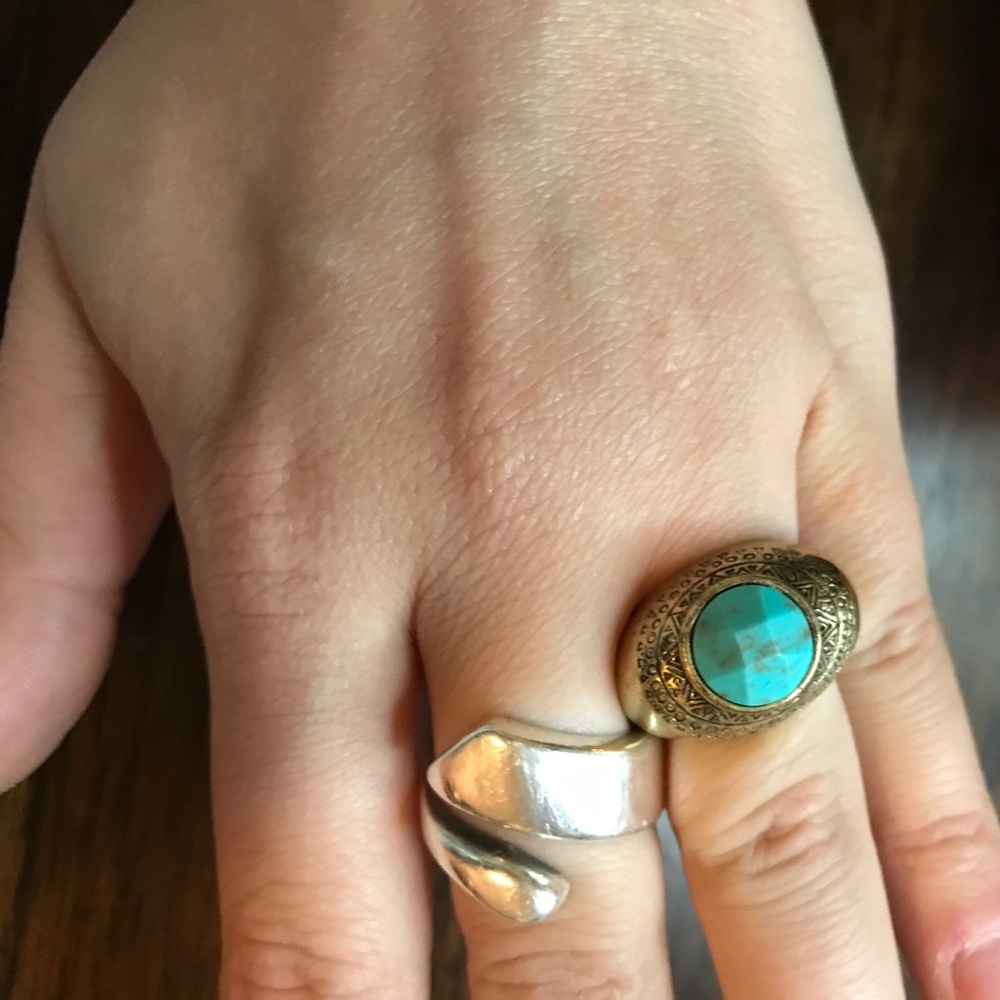 Lucky brand turquoise ring