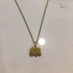Dogeared Elephant "Good Luck" Necklace