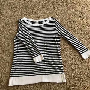 Ann Taylor striped sweater.