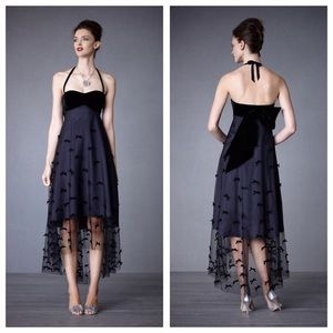 Anthropologie/BHLDN "Ariel Merriment" blk dress.