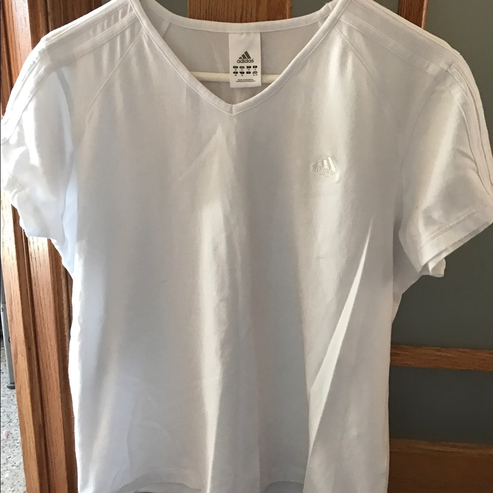 Adidas women's white t-shirt