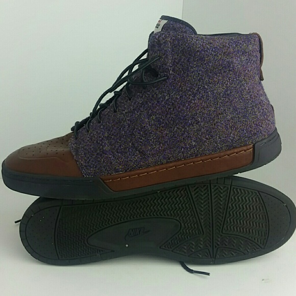 NIKE Shoes Nike Vintage Harris Tweed Hi Top Poshmark