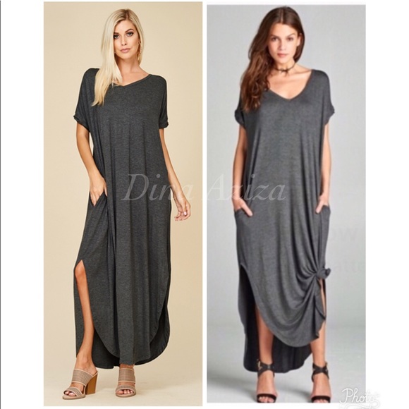 dinaaziza Dresses & Skirts - NEW ~THE ELSA COMFY CHIC BOHO STRETCHY MAXI DRESS