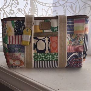 Authentic Coach Hamptons Spring Signature Bag