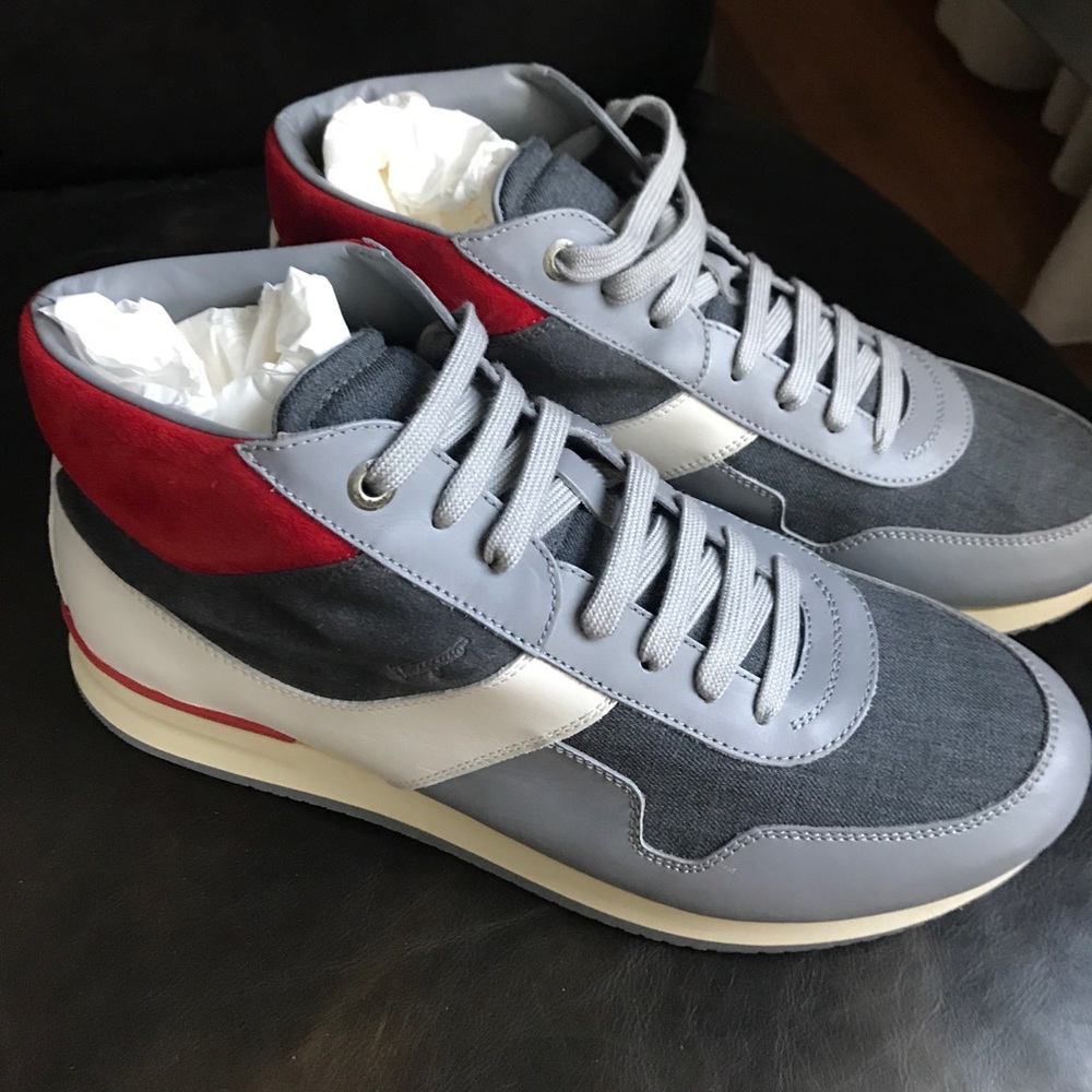 Salvatore ferragamo men's sneakers size 11