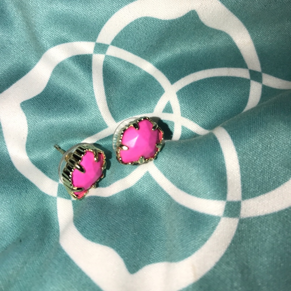 Kendra Scott pink Tessa  earrings