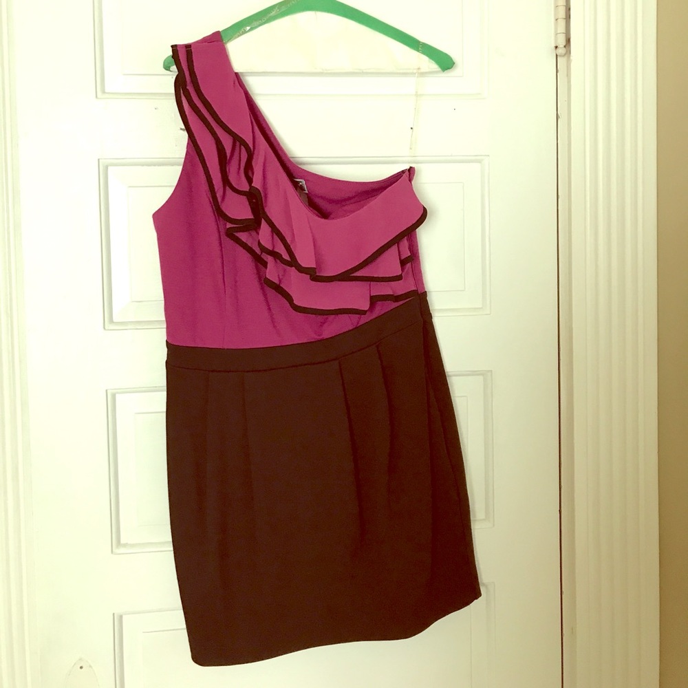 Lipsy London One-Shoulder Dress