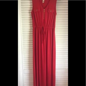 Red Maxi Dress